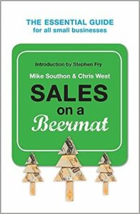 sales on a beermat book cover