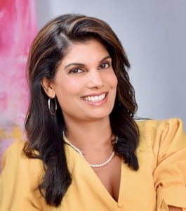 Manisha Tank looking at camera