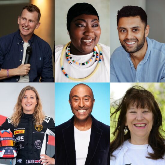 Nigel Owens, Lady Phyll Opoku-Gyimah, Mohsin Zaidi, Charlie Martin, Colin Jackson, Jill Nalder