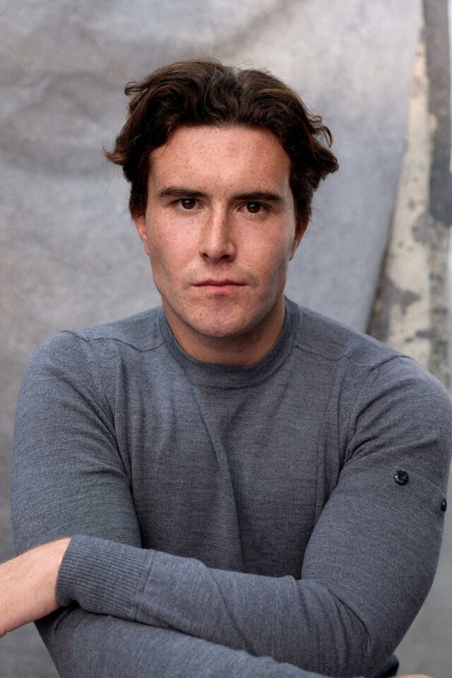 Luke Roskell with arms crossed