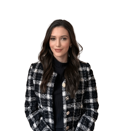 Michela Silvestri looking at camera