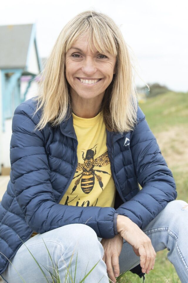 Michaela Strachan smiling