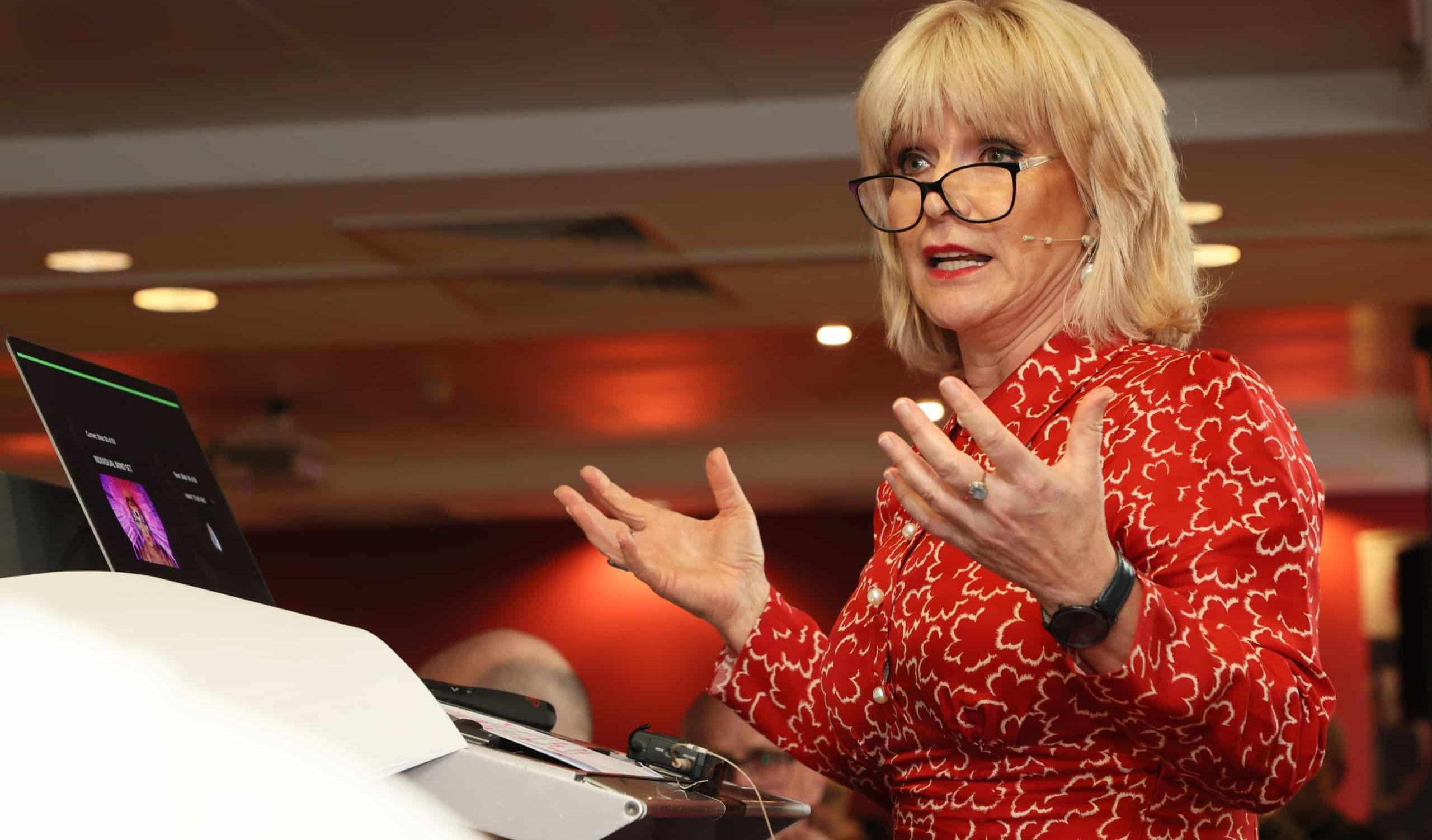 Toyah Willcox speaker on neurodiversity such as dyslexia
